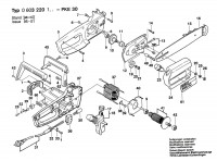 Bosch 0 603 220 142 PKE 30 Diy Chain Saw 240 V / GB Spare Parts PKE30